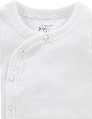 Vista 2 de Simple Joys by Carter's Camisa unisex de manga corta para bebés, paquete de 6