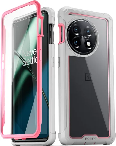 Vista 17 de Funda Poetic Guardian Compatible con OnePlus 11 5G de 6.7 pulgadas [Probada contra Caídas de Grado Militar de 20 Pies], Funda Protectora Resistente