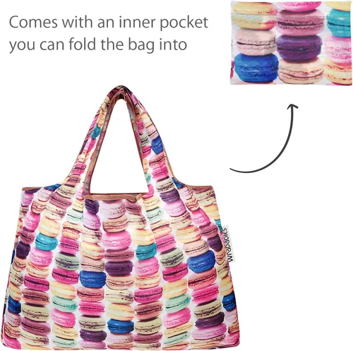 Vista 5 de Bowbear Bolsa de compras reutilizable de nylon plegable