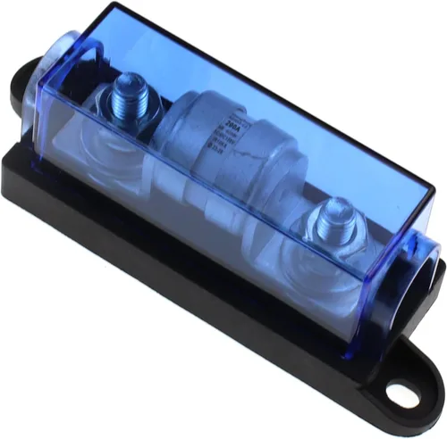 Vista 12 de ZOOKOTO Bloque de Fusibles 150VDC IR10KA 80A Clase T con Portafusible de 80 Amperios, Compatible con Inversores y Aparatos de Alta Potencia