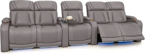 Vista 38 de Seatcraft Caliente Asiento de cine en casa Tabaco Sillón Individual