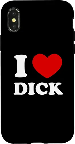 Vista 5 de I Love Dick I Heart Dick Funny First Name Dick Case for iPhone 17