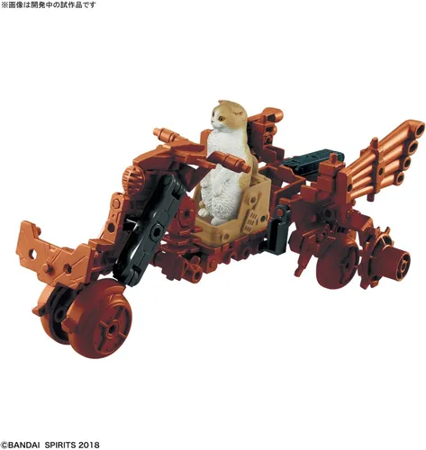 Vista 8 de Bandai Hobby Neko BUSOU TENKO Mori 2 Apocalypse MDL KIT Trike