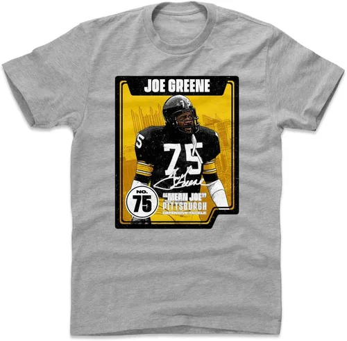 Vista 2 de 500 LEVEL Camisa Mean Joe Greene - Tarjeta Joe Greene Negro