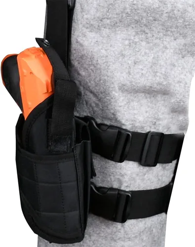 Vista 6 de Funda de pierna ajustable para pistolas Nerf N-Strike Elite Series Nightingale Hurricane Blaster