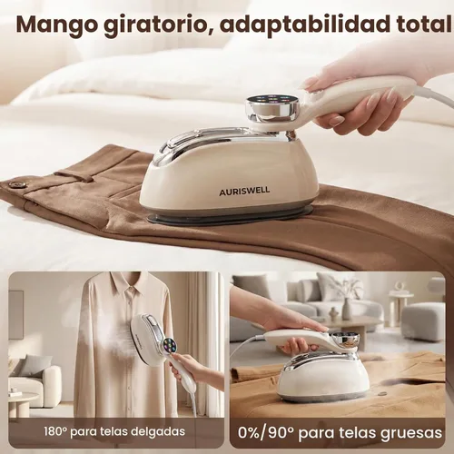 Vista 6 de Vaporizador de mano para ropa, vaporizador de ropa y plancha