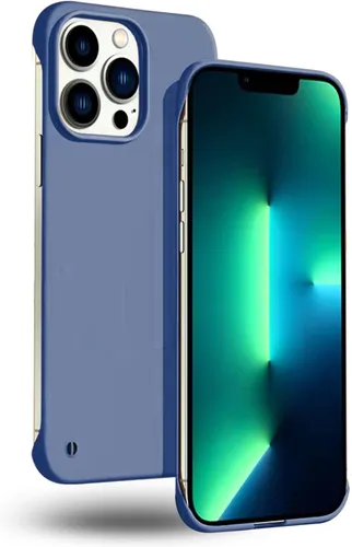 Vista 8 de GRECAZO Funda delgada sin bordes para iPhone 13 Pro Max, ultra fina, color Negro
