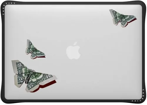 Vista 86 de CASETiFY Impact - Funda para MacBook Air de 13 pulgadas (M1/Intel) [esquinas de impacto acolchadas/resistente a los arañazos/agarre antideslizante]