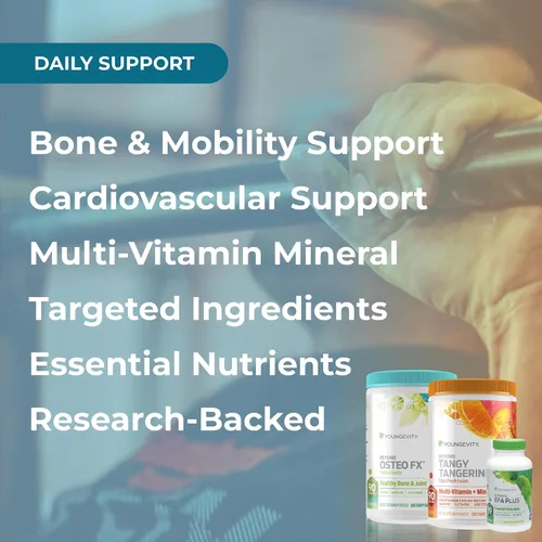 Vista 6 de Youngevity Healthy Body Start Pak 2.0 Nutrición completa todo en uno 60 minerales, 16 vitaminas, 12 aminoácidos, 6 ácidos grasos esenciales