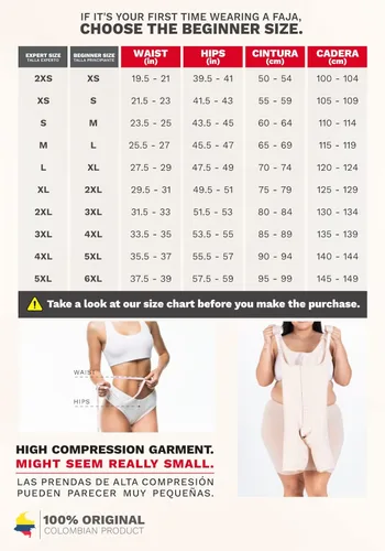 Vista 3 de MARIAE FAJAS Colombianas Post Surgery Liposuction Compression Garment