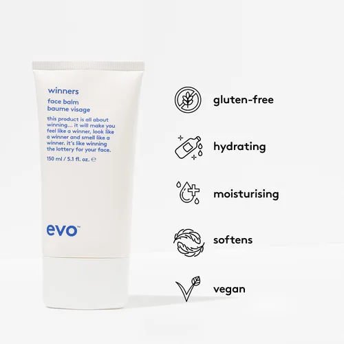 Vista 5 de Evo - The Crusaders Haircare Gift Set - Champú diario para personas normales, pasta de textura Box O Bollox, bálsamo facial ganadores y jabón Dodger