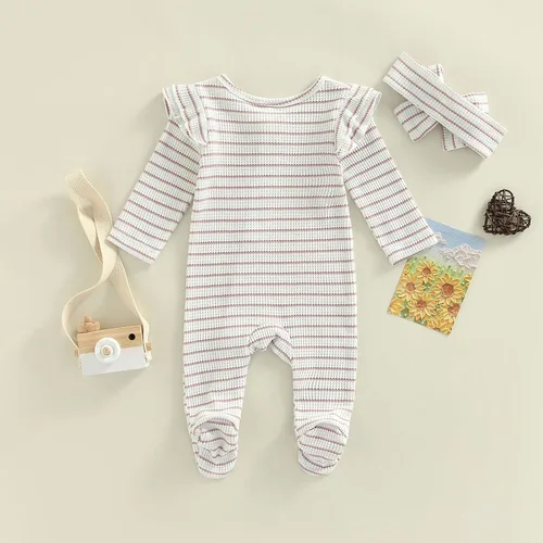 Vista 3 de Mameluco de una pieza para bebé recién nacido, ropa de bebé
