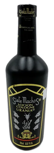 Vista 7 de Colonia Original Siete Machos URANIA 3.72 oz. (110ml) (1 Pack)