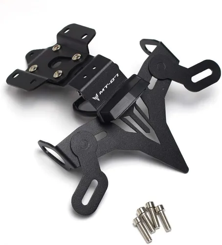 Vista 5 de TEMKIN W para Yamaha MT 07 FZ 07 MT07 FZ07 2013-2019 motocicleta trasera placa soporte soporte cola ordenado Fender Eliminator Y