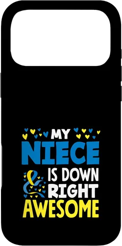 Vista 22 de My Niece is Down Right Awesome Down Syndrome Awareness Case for iPhone 17