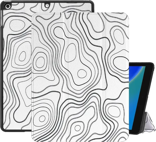 Vista 19 de Compatible con iPad de 10.2 pulgadas, Funda de 9ª/8ª/7ª Generación (2021/2020/2019) con Soporte para Lápiz/Parte Trasera de TPU Suave con Función