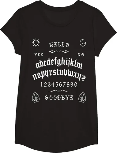 Vista 8 de Camiseta inspirada en la tabla Spirit Board Ouija Asphalt Grey
