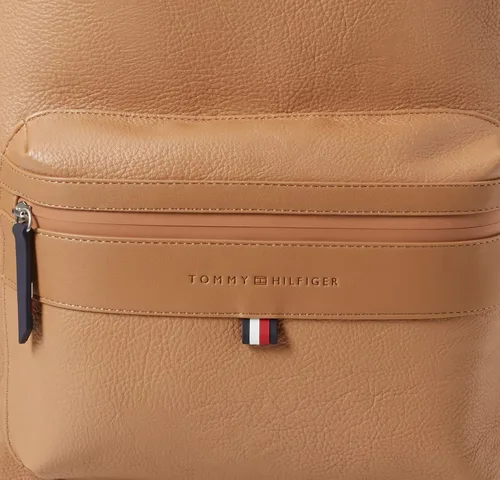 Vista 3 de Tommy Hilfiger Mochila Leo para hombre, Cesta Marrón, Mochila Leo