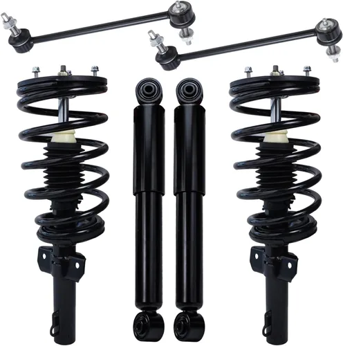 Vista 28 de Detroit Axle - Kit de puntales delanteros de 6 piezas para Ford Escape 2014-2019, 2 puntales y muelles helicoidales, 2 enlaces de barra