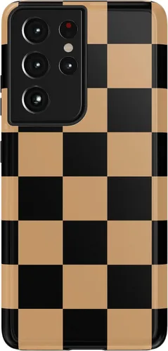 Vista 460 de Casely Funda para Galaxy S9 Postura de cadáver Yoga de esqueleto Diseño protector delgado esencial de doble capa