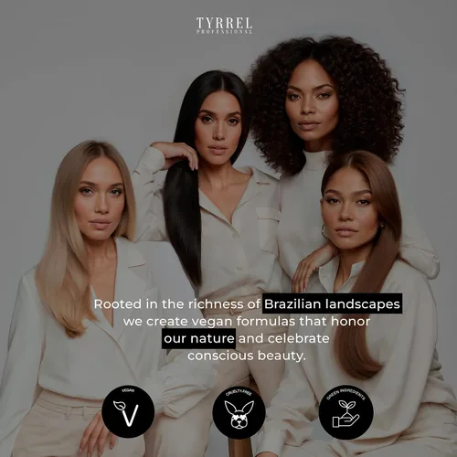 Vista 7 de Tyrrel Professional Mascarilla capilar para cabello seco dañado. Restaura el cabello tratado químicamente, restaurando el brillo, la seda