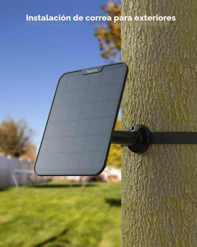 Vista 7 de Reolink Panel solar de 6 W, fuente de alimentación solar sin parar para todas las cámaras de batería inalámbricas al aire libre, compatible