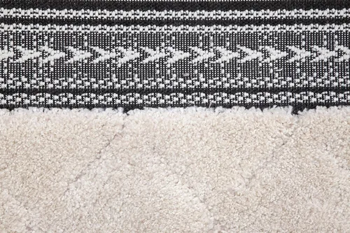 Vista 4 de Abacasa Denali Bijou - Alfombra de polipropileno color crema