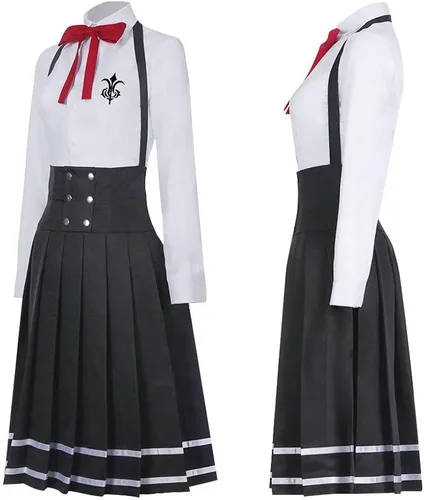 Vista 2 de Disfraz de marinero de anime Shirogane Tsumugi JK uniforme escolar para niñas