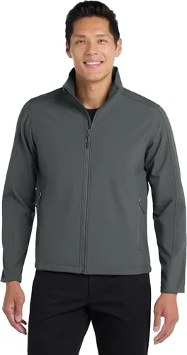 Vista 12 de Port Authority Chaqueta Core Soft Shell Negro