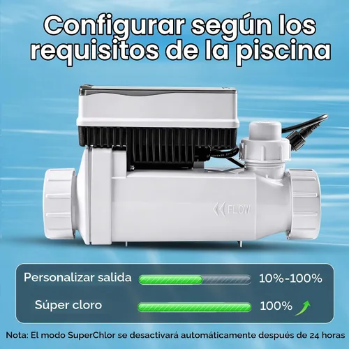 Vista 5 de Célula de sal para piscina: se adapta a celdas de sal Pentair, piscina