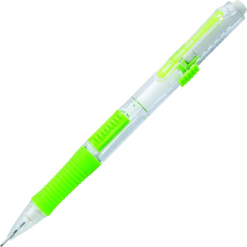 Vista 4 de Pentel QUICK CLICK - Portaminas mecánico (0.7mm), cuerpo verde, caja de 12 lápices (PD217D)