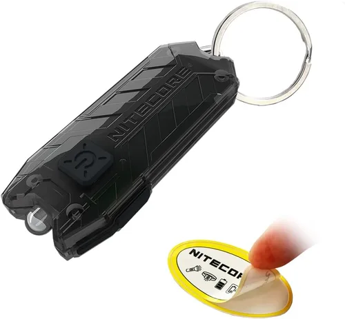 Vista 12 de Nitecore Tube v2.0 55 lúmenes Llavero recargable por USB ultraligero (Jacinto)