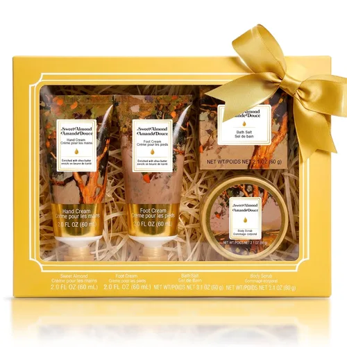 Vista 11 de BODY & EARTH # LOVE Set de Regalo de Crema de Manos Conjuntos de Loción de Manos para Mujeres Regalo, Paquete de 6 Crema de Manos de Reparación