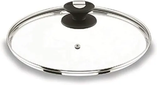 Vista 8 de Lacor -71914-TAPA DE CRISTAL con Orificio VAPOR 14 CM