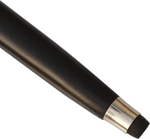 Vista 3 de Perilla de latón cromado para caminar - 36 '' cromo/negro