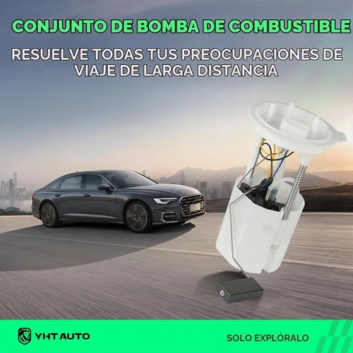 Vista 2 de YHTAUTO Conjunto de bomba de combustible con unidad de envío para Audi