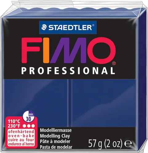 Vista 4 de Staedtler Fimo Professional - Arcilla de modelado endurecida para horno, 57G, color negro