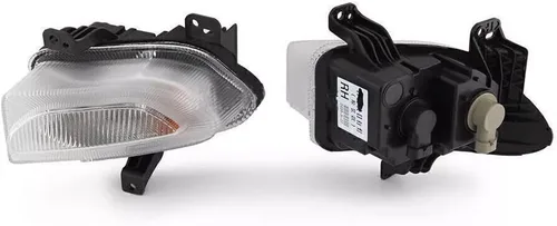 Vista 3 de Par Parachoques Delantero Niebla Luces de Señal de Giro Para Jeep Renegade 2015-2018