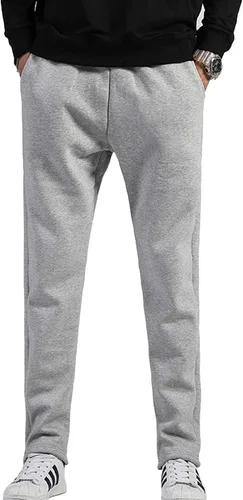 Vista 19 de MACHLAB Pantalones deportivos térmicos de forro polar para hombre, pantalones de chándal gruesos y cálidos para invierno