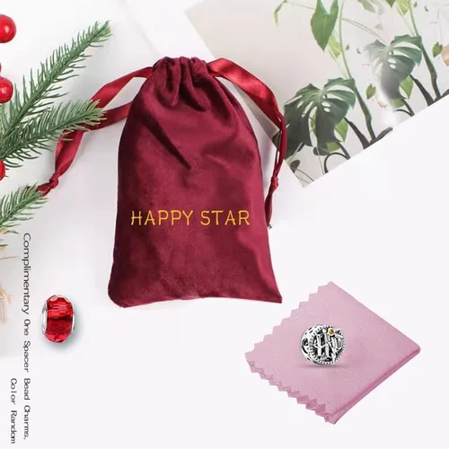 Vista 7 de HappyStar Charms Beads fits for Pandora Charms Bracelets for Woman,925 Sterling Silver Star Wars Harry Charms Dangle Pendant,Girl Jewelry Gifts