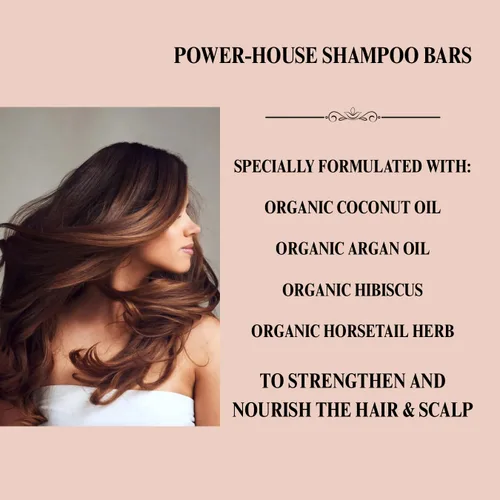 Vista 6 de Barra de champú de aceite de coco y argán, hidratante profunda para cabello seco dañado. Champú sólido hidratante y nutritivo para cabello rizado