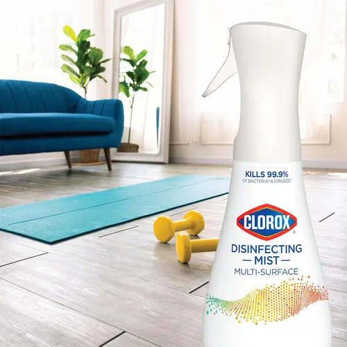 Vista 9 de Clorox Niebla desinfectante, limón y azahar, 1 spray y 1 repuesto, 16 onzas cada uno