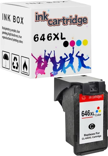 Vista 9 de 645XL 646XL Cartuchos de tinta de súper alto rendimiento compatible para Canon 645XL 646XL para impresora Canon MG2400 MG2500 MG2560 MG2460 MG2965