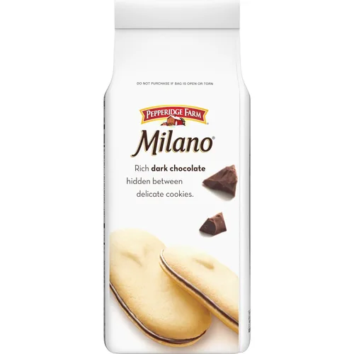 Vista 6 de Pepperidge Farm Milano - Galletas de chocolate oscuro, bolsa de 6 onzas (15 galletas)