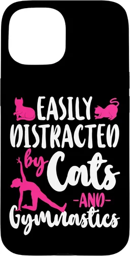 Vista 6 de Gato de gimnasia fácilmente distraído por gatos y funda de gimnasia para iPhone 17
