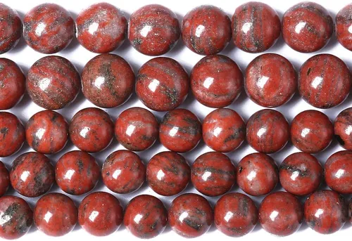 Vista 148 de 100 cuentas de piedra multicolor natural de 0.236 pulgadas (0.236 in), cuentas espaciadoras sueltas redondas para hacer pulseras, collares, aretes