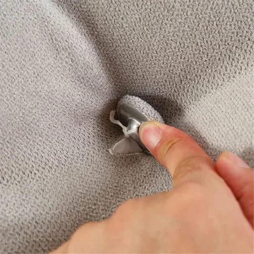 Vista 5 de Cojín grande triangular para cabecero, suave para cabecero, cojín para sofá cama, soporte de posicionamiento, almohada de lectura de cuña, gris