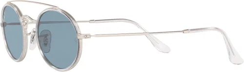 Vista 3 de Ray-Ban RB3847N - 00302 - Gafas de sol plateadas con azul 2047in plateado