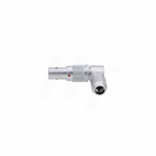 Vista 18 de HangTon FHG.0B - Conector de alimentación de ángulo recto de 2 pines, enchufe circular de cable macho para ARRI, monitor de cámara, batería EVF