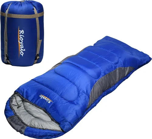 Vista 7 de Sacos de dormir de invierno de 0 grados para adultos, camping en Negro